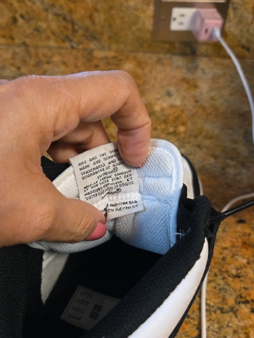 Nike Men’s High Top Sneakers Black White